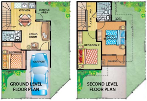 Lancaster Estates Diana Cavite Housing Floor Plan